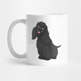 Black Cocker Spaniel Dog Mug